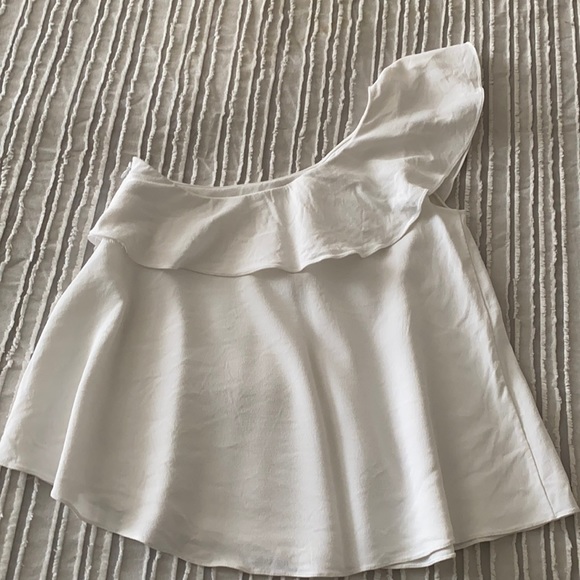 Rachel Zoe Tops - One shoulder ruffle top
